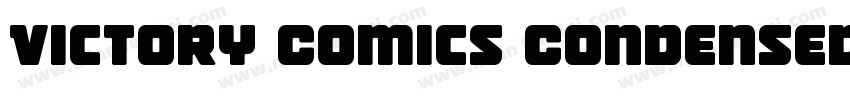 Victory Comics Condensed Ital Conde字体转换